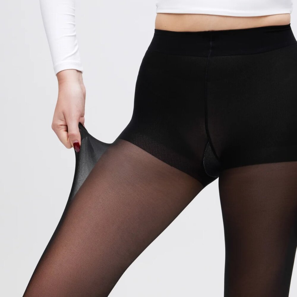 [New in Box] Sheertex Classic Sheer Rip-Resist Tights - Black